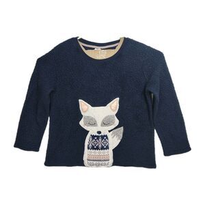 Secret Treasures Sleepwear Sweatshirt Girls' XL (16-18) Blue, Racoon